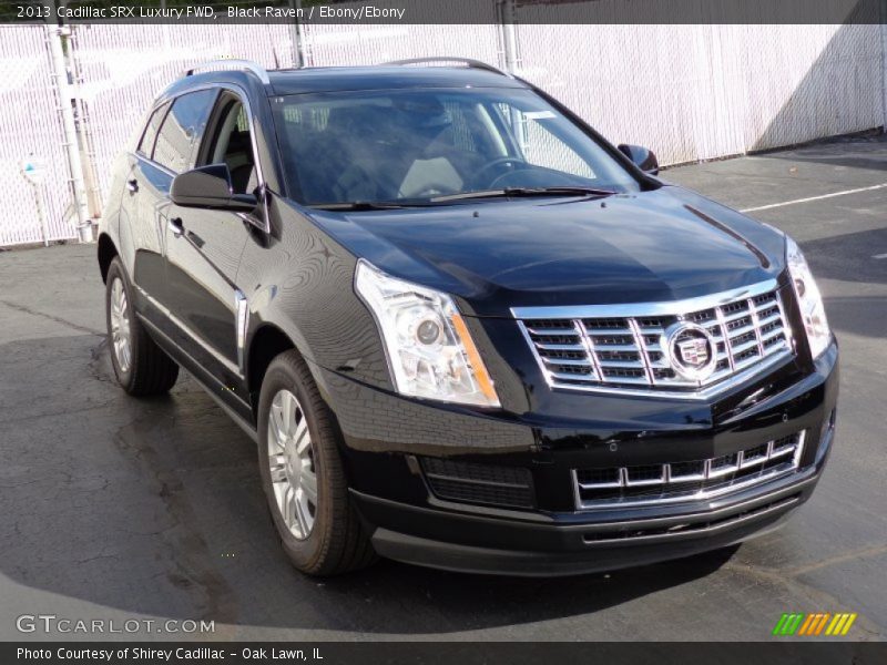 Black Raven / Ebony/Ebony 2013 Cadillac SRX Luxury FWD