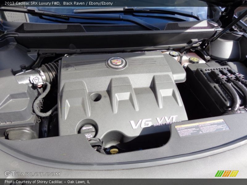 Black Raven / Ebony/Ebony 2013 Cadillac SRX Luxury FWD