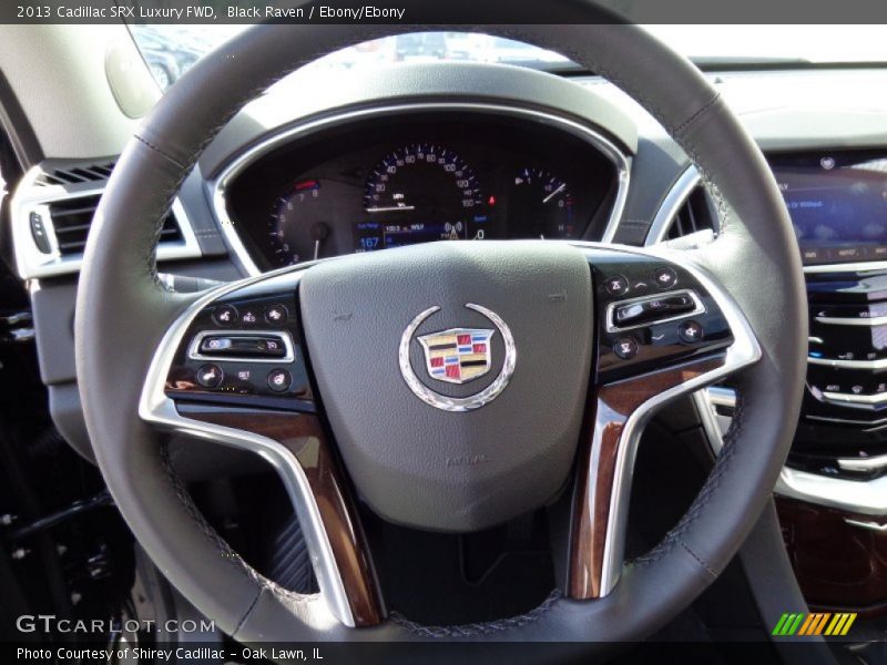 Black Raven / Ebony/Ebony 2013 Cadillac SRX Luxury FWD