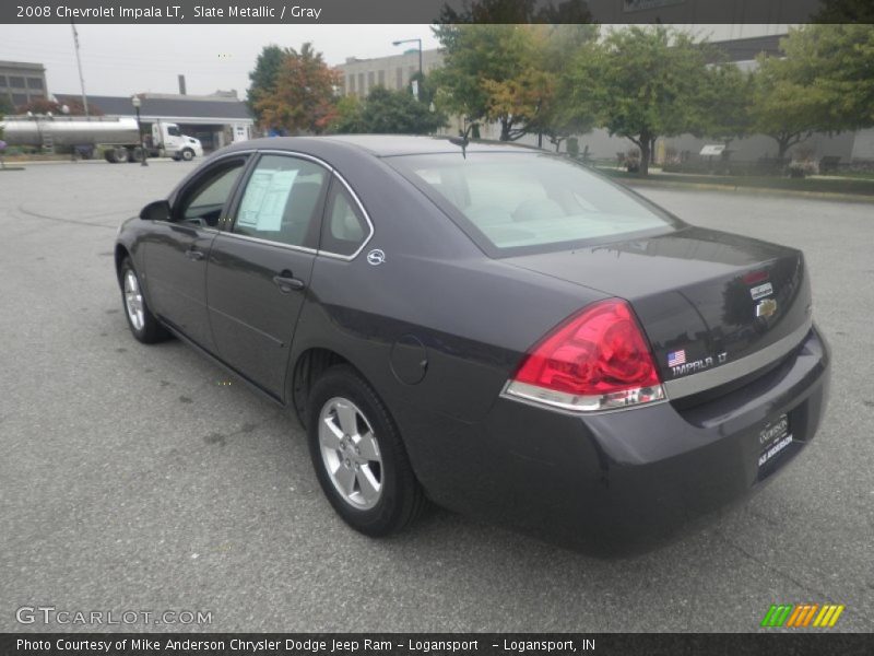 Slate Metallic / Gray 2008 Chevrolet Impala LT