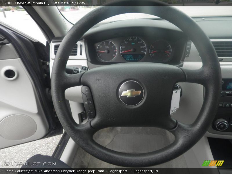 Slate Metallic / Gray 2008 Chevrolet Impala LT