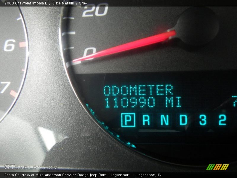 Slate Metallic / Gray 2008 Chevrolet Impala LT