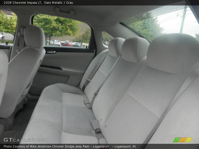 Slate Metallic / Gray 2008 Chevrolet Impala LT