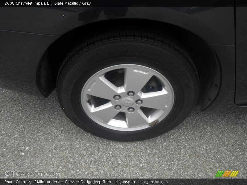 Slate Metallic / Gray 2008 Chevrolet Impala LT