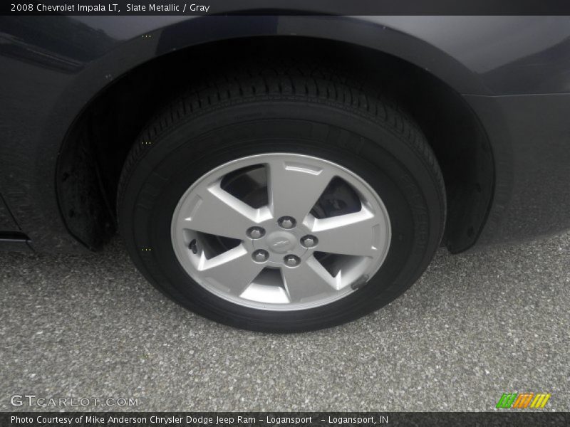 Slate Metallic / Gray 2008 Chevrolet Impala LT