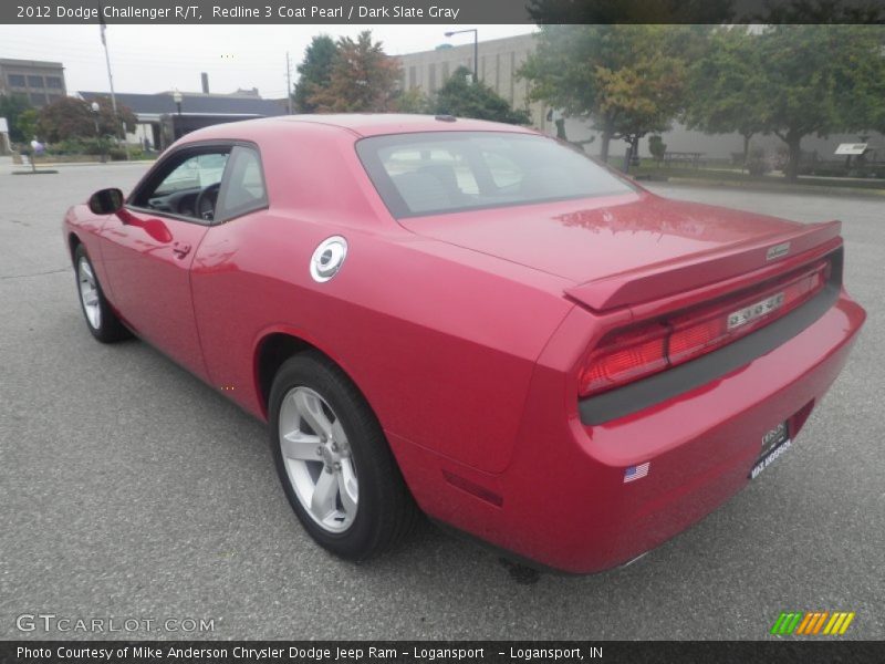 Redline 3 Coat Pearl / Dark Slate Gray 2012 Dodge Challenger R/T