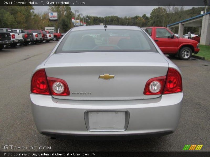 Silver Ice Metallic / Ebony 2011 Chevrolet Malibu LT