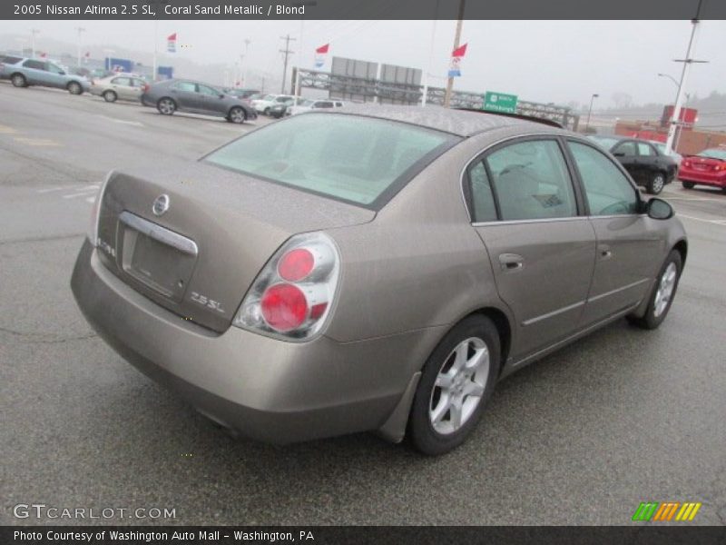 Coral Sand Metallic / Blond 2005 Nissan Altima 2.5 SL