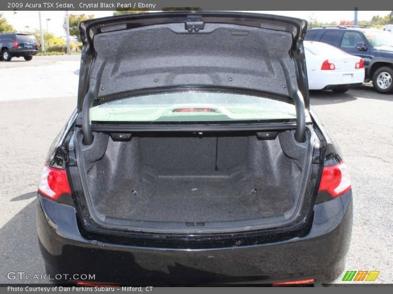 Crystal Black Pearl / Ebony 2009 Acura TSX Sedan