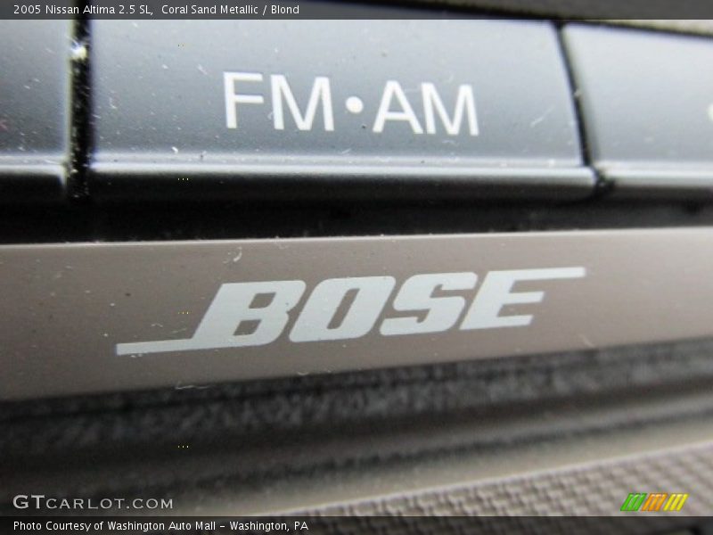 Coral Sand Metallic / Blond 2005 Nissan Altima 2.5 SL