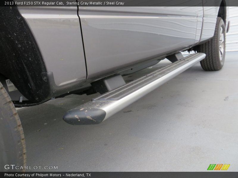Sterling Gray Metallic / Steel Gray 2013 Ford F150 STX Regular Cab