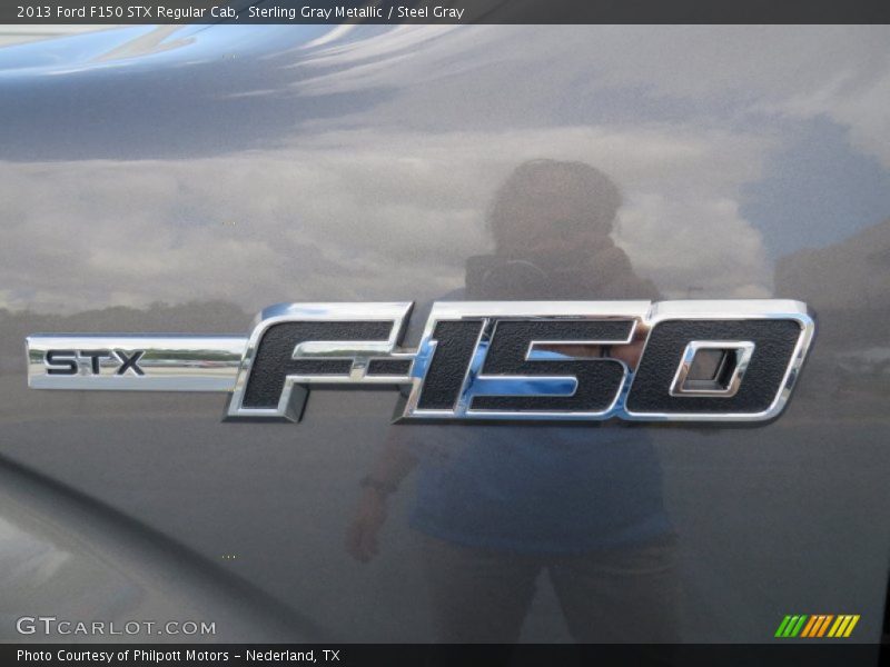 Sterling Gray Metallic / Steel Gray 2013 Ford F150 STX Regular Cab