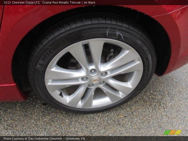 Crystal Red Metallic Tintcoat / Jet Black 2013 Chevrolet Cruze LTZ