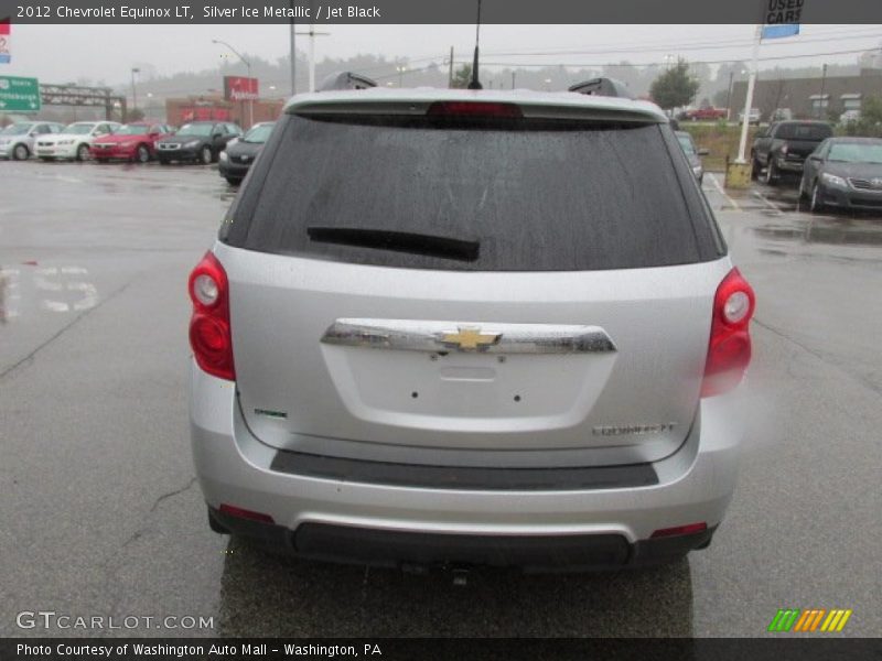 Silver Ice Metallic / Jet Black 2012 Chevrolet Equinox LT