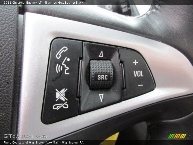 Silver Ice Metallic / Jet Black 2012 Chevrolet Equinox LT