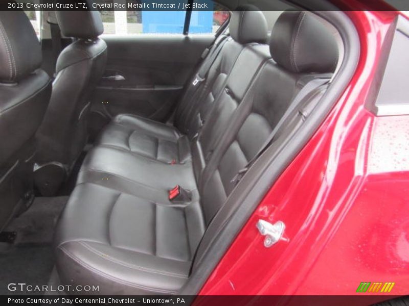 Crystal Red Metallic Tintcoat / Jet Black 2013 Chevrolet Cruze LTZ