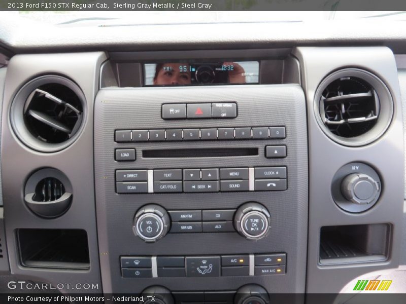 Sterling Gray Metallic / Steel Gray 2013 Ford F150 STX Regular Cab