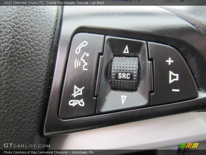 Crystal Red Metallic Tintcoat / Jet Black 2013 Chevrolet Cruze LTZ