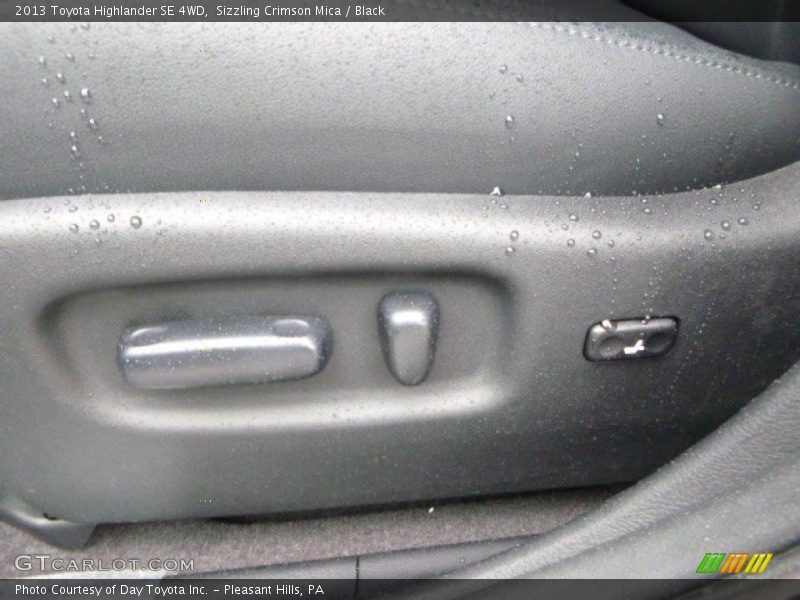 Sizzling Crimson Mica / Black 2013 Toyota Highlander SE 4WD