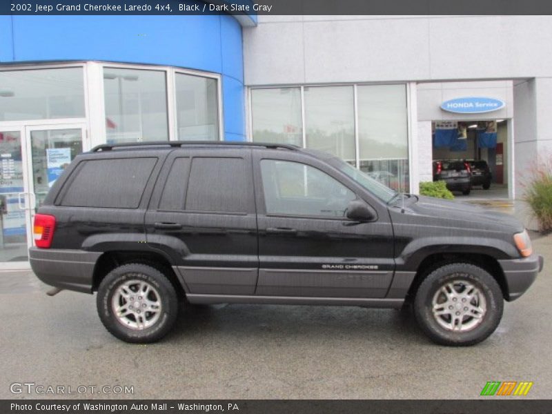 Black / Dark Slate Gray 2002 Jeep Grand Cherokee Laredo 4x4