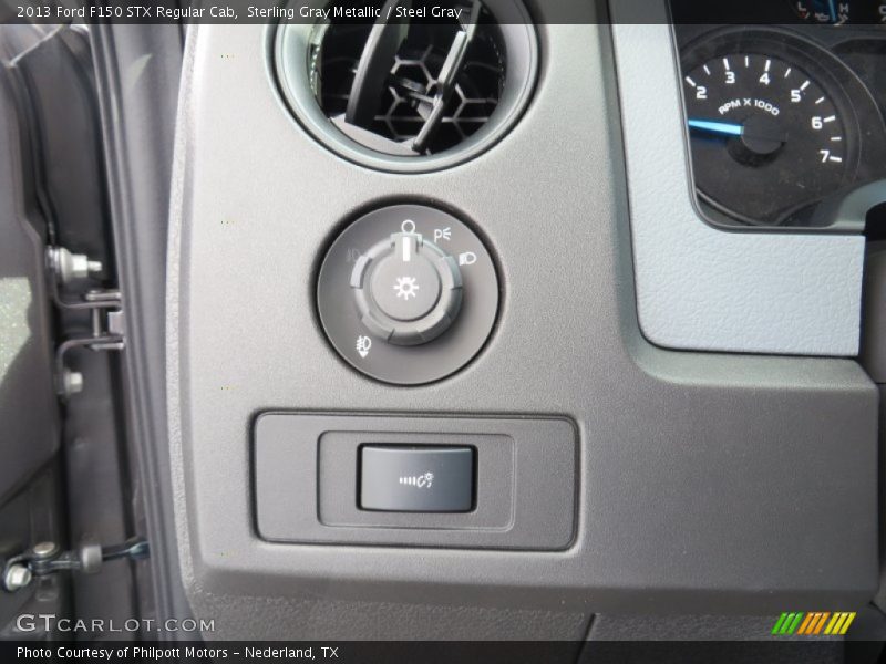 Sterling Gray Metallic / Steel Gray 2013 Ford F150 STX Regular Cab
