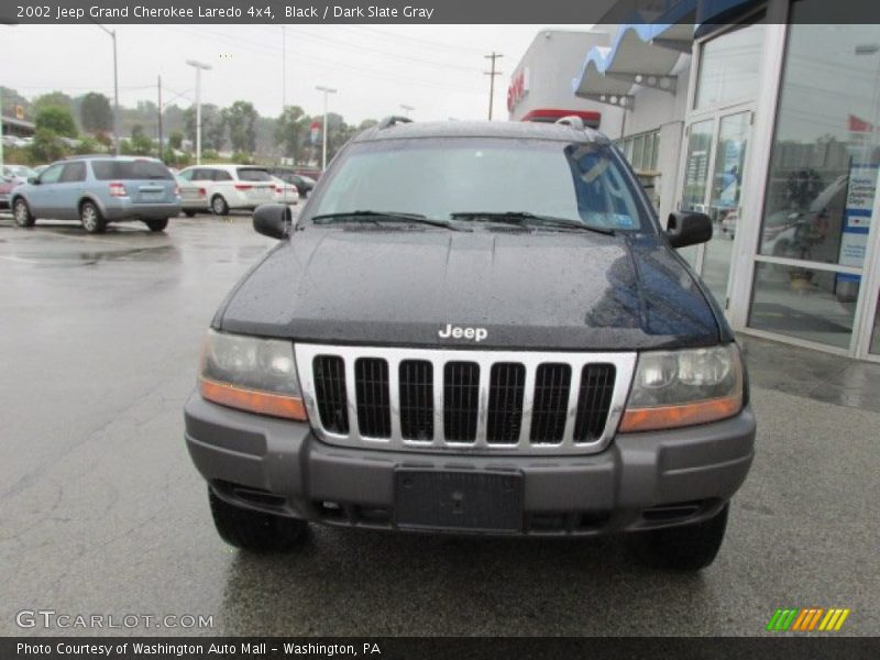 Black / Dark Slate Gray 2002 Jeep Grand Cherokee Laredo 4x4