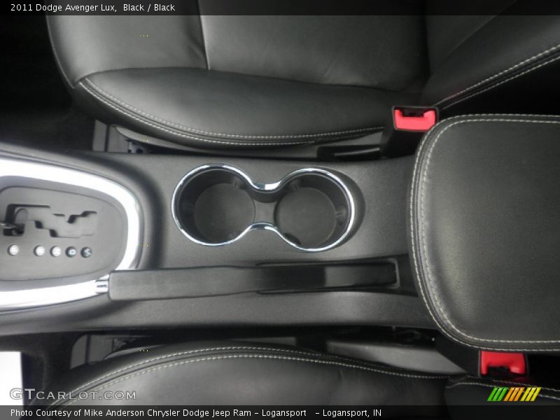 Black / Black 2011 Dodge Avenger Lux