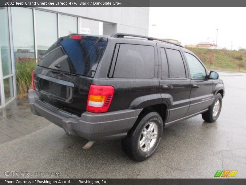Black / Dark Slate Gray 2002 Jeep Grand Cherokee Laredo 4x4