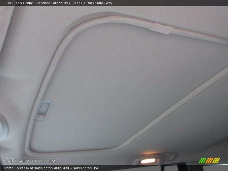 Black / Dark Slate Gray 2002 Jeep Grand Cherokee Laredo 4x4