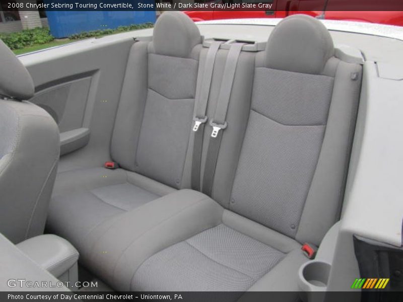 Stone White / Dark Slate Gray/Light Slate Gray 2008 Chrysler Sebring Touring Convertible