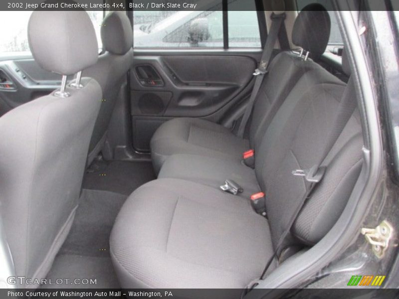 Black / Dark Slate Gray 2002 Jeep Grand Cherokee Laredo 4x4