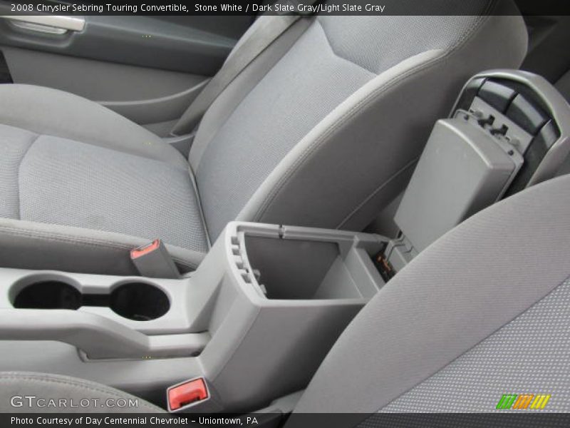 Stone White / Dark Slate Gray/Light Slate Gray 2008 Chrysler Sebring Touring Convertible