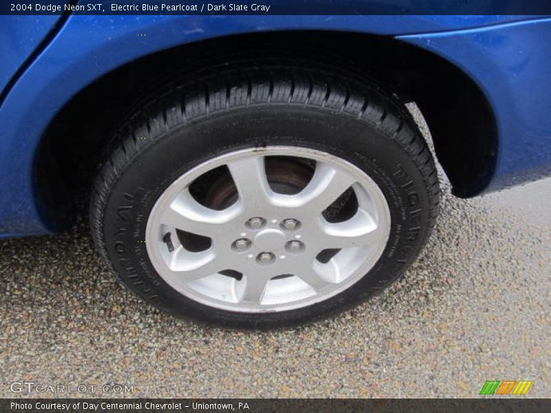 Electric Blue Pearlcoat / Dark Slate Gray 2004 Dodge Neon SXT