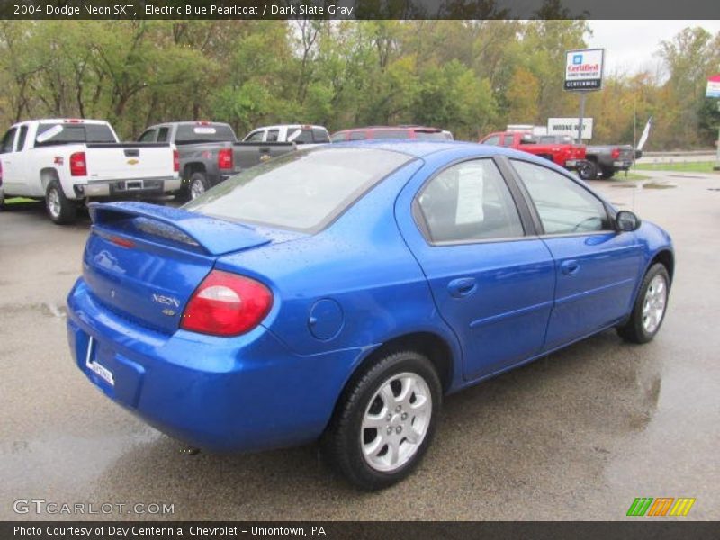 Electric Blue Pearlcoat / Dark Slate Gray 2004 Dodge Neon SXT