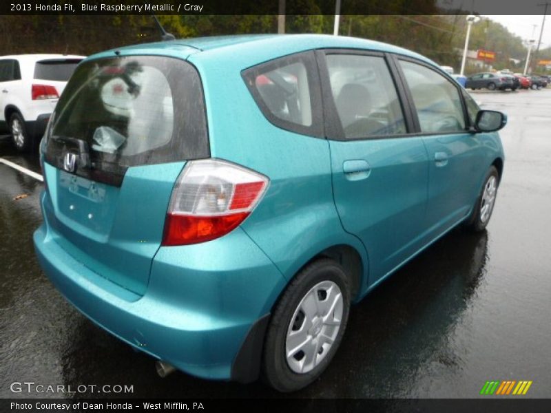 Blue Raspberry Metallic / Gray 2013 Honda Fit