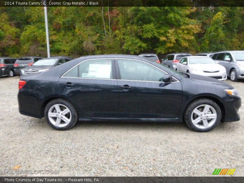Cosmic Gray Metallic / Black 2014 Toyota Camry SE