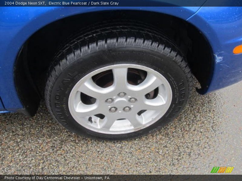 Electric Blue Pearlcoat / Dark Slate Gray 2004 Dodge Neon SXT