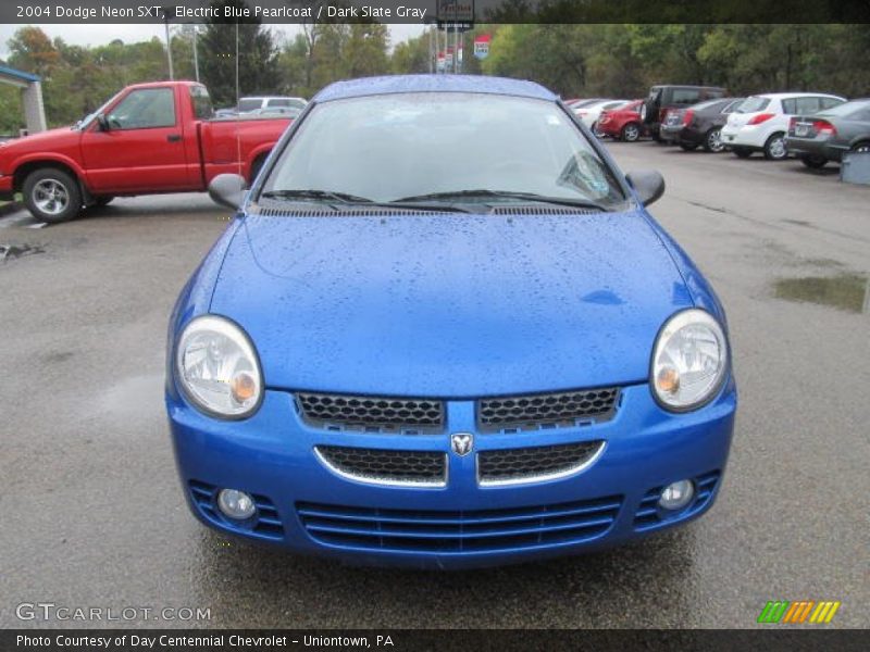 Electric Blue Pearlcoat / Dark Slate Gray 2004 Dodge Neon SXT