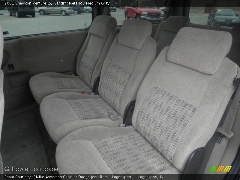 Sandrift Metallic / Medium Gray 2001 Chevrolet Venture LS