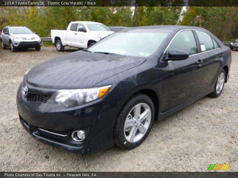 Cosmic Gray Metallic / Black 2014 Toyota Camry SE