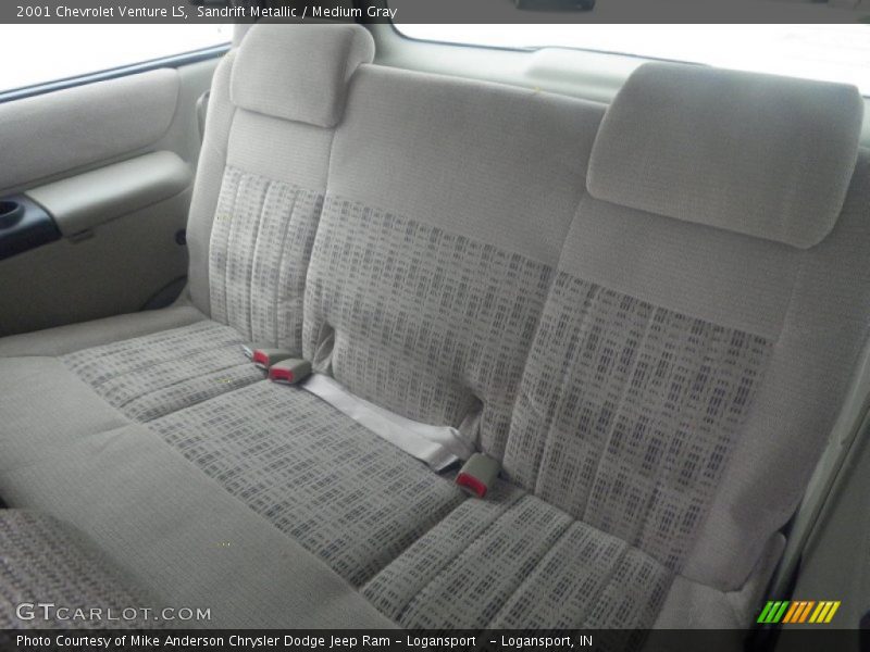 Sandrift Metallic / Medium Gray 2001 Chevrolet Venture LS