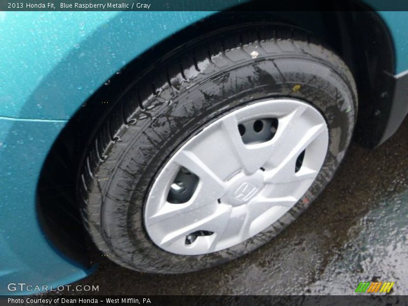 Blue Raspberry Metallic / Gray 2013 Honda Fit