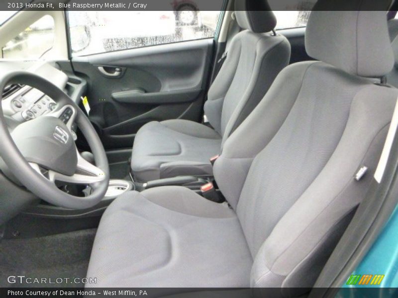 Blue Raspberry Metallic / Gray 2013 Honda Fit