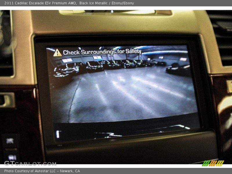 Black Ice Metallic / Ebony/Ebony 2011 Cadillac Escalade ESV Premium AWD