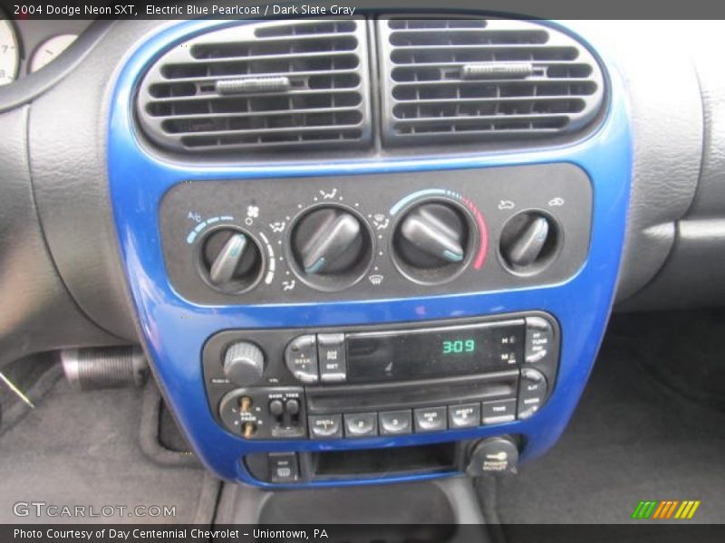 Electric Blue Pearlcoat / Dark Slate Gray 2004 Dodge Neon SXT