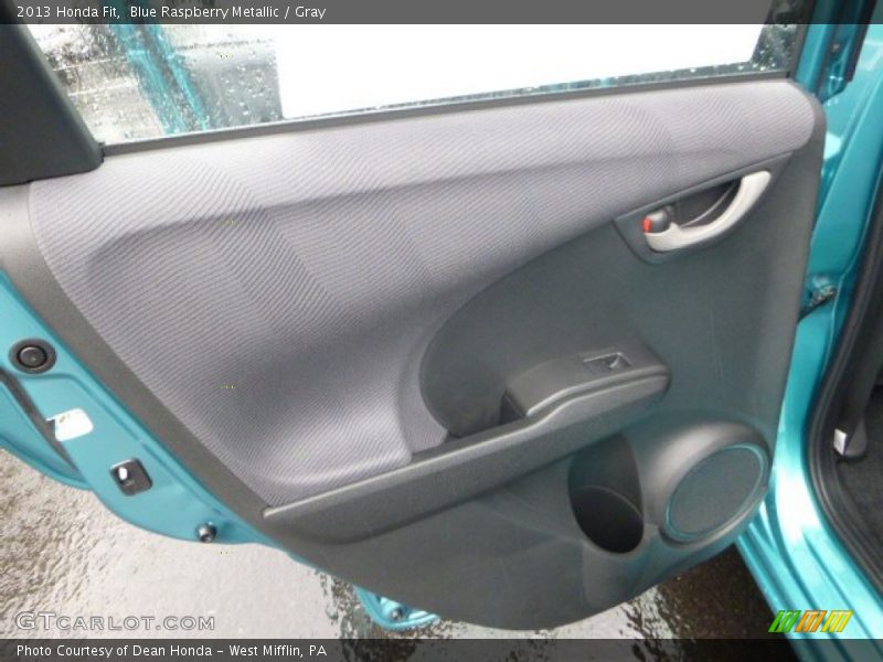 Blue Raspberry Metallic / Gray 2013 Honda Fit