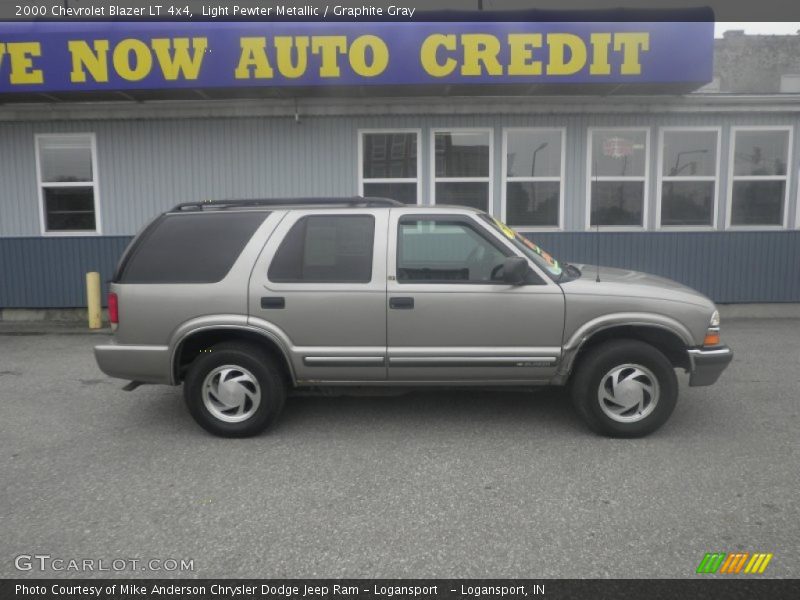 Light Pewter Metallic / Graphite Gray 2000 Chevrolet Blazer LT 4x4