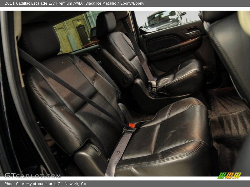 Black Ice Metallic / Ebony/Ebony 2011 Cadillac Escalade ESV Premium AWD