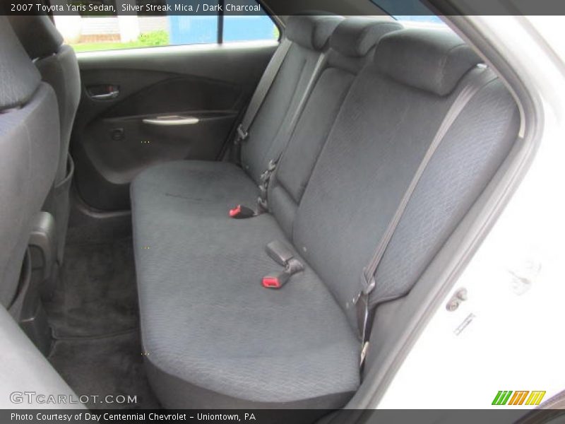 Silver Streak Mica / Dark Charcoal 2007 Toyota Yaris Sedan
