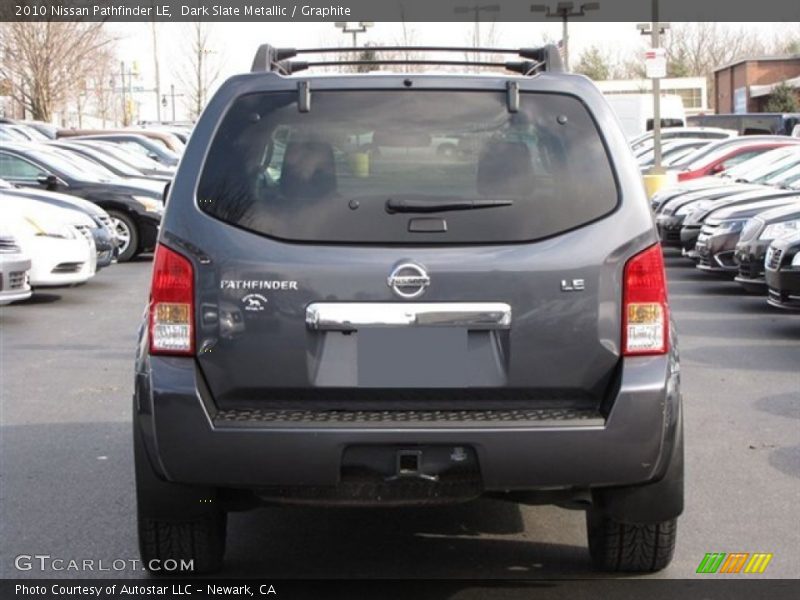 Dark Slate Metallic / Graphite 2010 Nissan Pathfinder LE